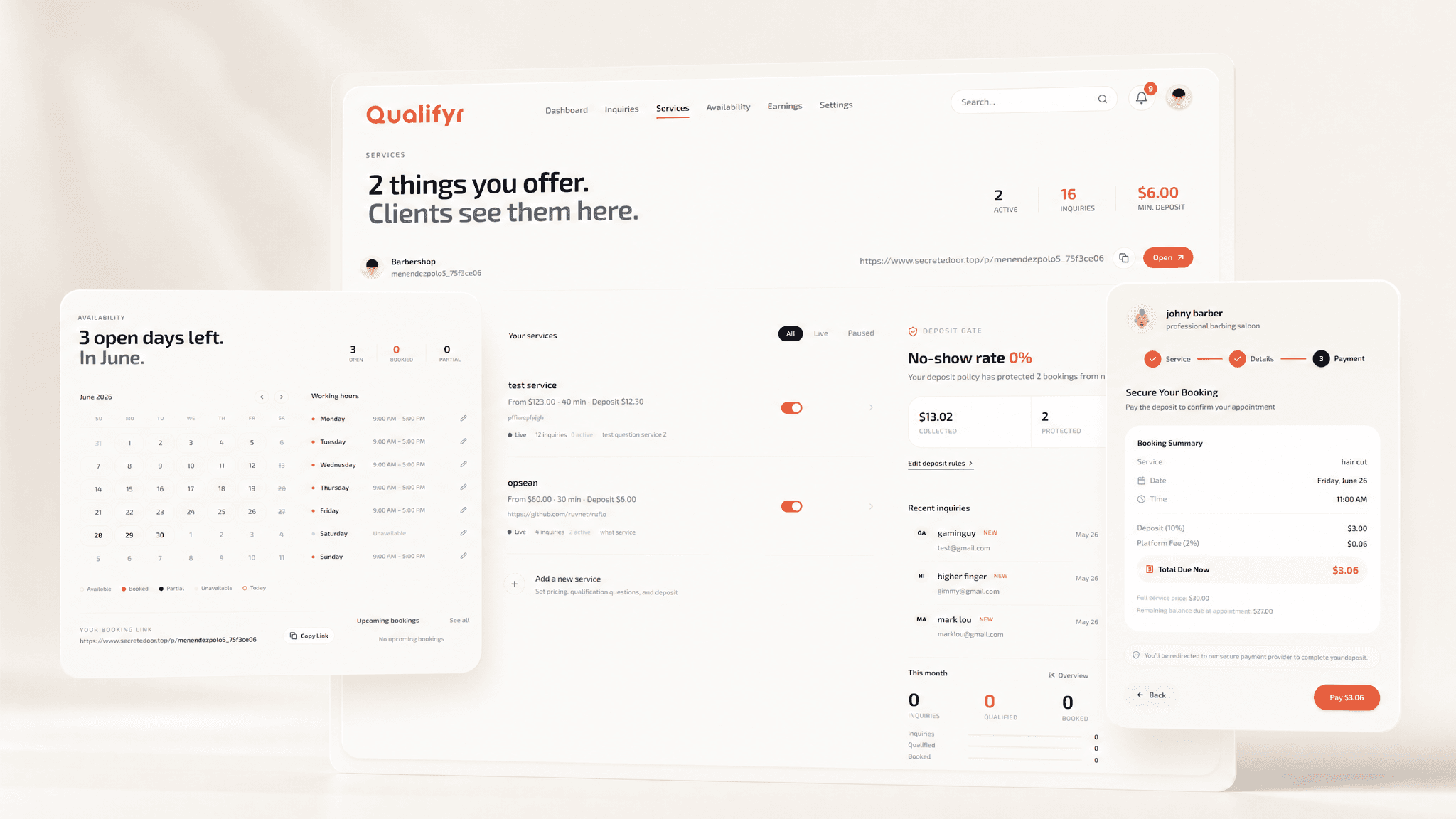 Dashboard preview